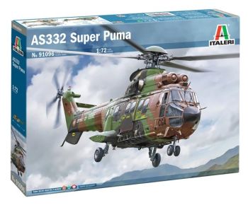ITA91096 - AS332 Super Puma Helikopter (montage en schilderen vereist)