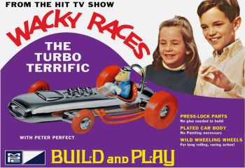 MPC937/12 - Wacky Races - The Turbo Terrific om te monteren en te schilderen