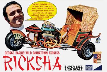 MPC965/12 - Ricksha - George Barris om te assembleren en te schilderen