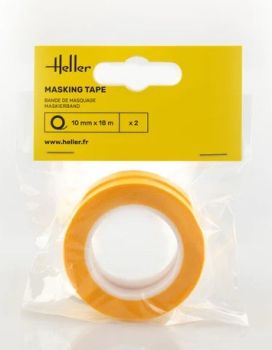 HEL99013 - 2 rollen afplaktape 10 mm x 18 m