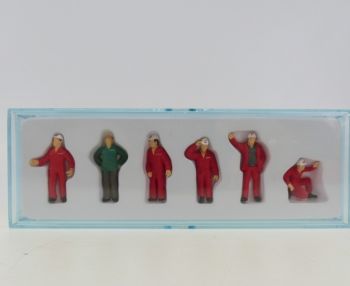 CON99801/01 - Beeldjes van arbeiders MAMMOET