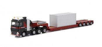 WSI900033 - VOLVO FH4 Globetrotter 8x4 met 4-assig platform MAMMOET