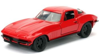 JAD98306 - CHEVROLET chevy Corvette 1966 rood FAST & FURIOUS