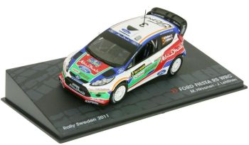 AKI0085 - FORD Fiesta RS WRC #3 Rally Zweden 2011 M.Hirvonen / J.Lehtinen