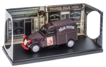 ATL2428402 - CITROEN 2 CV kruidenierswinkel van Felix Potin zonder beeldje uit de serie kleine gebruiksvoorwerpen voor ambachtslieden en handelaars