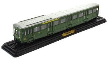 ATL2434015 - Passagiersaanhanger ZR-13601 voor zelfrijdende Type Z-3601 SNCF eerste en tweede klas groen uit de serie Les Autophériques des Réseaux Français niet-functioneel