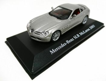 ATL2891022 - MERCEDES BENZ SLR McLaren 2003 metallic grijs My Mythic Cars-serie