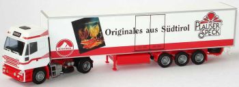 AWM70616 - IVECO Eurostar 4x2 Met aanhanger 3 Assen "PLAUSER SPECK" Schaal: 1/87