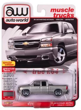 AWSP163/24A - CHEVROLET Silverado SS 2006 Zilver Blisterverpakking