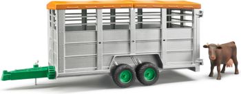 BRU2227 - Veetrailer 2 assen Schaal: 1/16