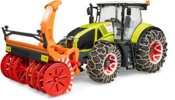 BRU3017 - CLAAS AXION 950 met sneeuwblazer Schaal: 1/16