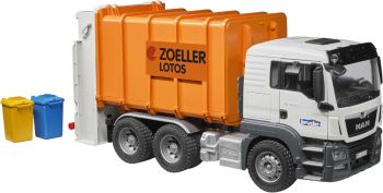 BRU3762 - MAN TGS 6x4 vuilnisbak oranje