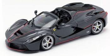 BUR18-26022B - FERRARI De zwarte Ferrari Aperta