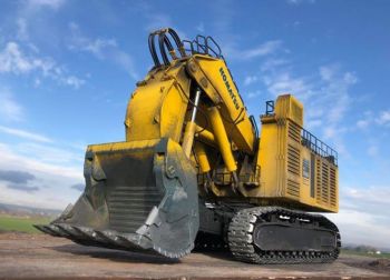 BYM21001 - Graaflaadcombinatie KOMATSU PC8000-6 Elektrische vuile versie