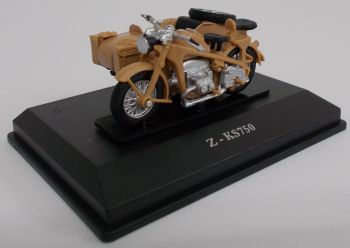 CAR245B - Zijspan ZUNDAPP Z-KS750 zand