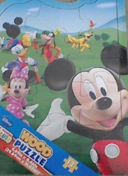 CARG36668-2 - 12-delige puzzel MICKEY'S HUIS