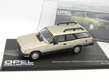 MAGODIPLOMATCAR - CHEVROLET Diplomata Caravan stationwagen (Opel Record) 1979 / 1992 champagne metallic