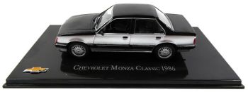 MAGCHEMONZACLASSIC - CHEVROLET Monza Classic sedan 4 deuren 1986 zwart en grijs