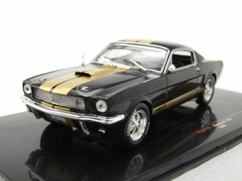 IXOCLC377N - FORD Mustang Shelby GT 350 1965 Zwart met gouden strepen
