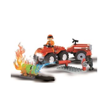 COB1472 - Brandweer quad met 2 karakters - 90 stuks