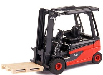 CON2621 - LINDE E25 lift met 1 pallet