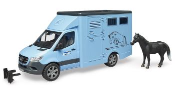 BRU2674 - Mercedes Benz Sprinter met paard