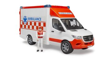 BRU2676 - Mercedes Benz Sprinter Ambulance met chauffeur