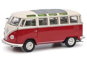 SCH0454 - Combi in rood - VOLKSWAGEN SAMBA T1B