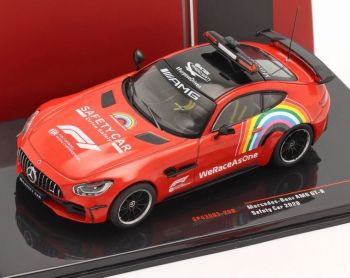 IXO-SP43005-20B - MERCEDES-BENZ AMG GT-R Safety Car 2020 Rood
