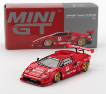 MGT01100-L - LAMBORGHINI Countach LB-Works rood 2025