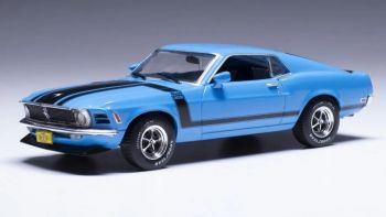 IXOCLC569 - FORD Mustang Boss 302 1970 Blauw