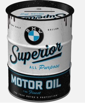 CRMB31501 - Retro spaarpot BMW - Superior Motor Oil