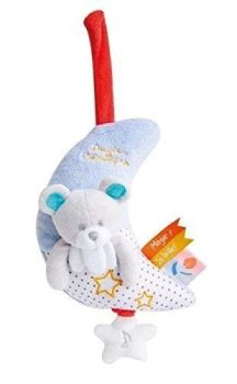 DC3015OURS - Muziekdoos - Lichtgevend - Beer 20 cm