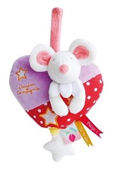 DC3015SOURIS - Muziekdoos - Lichtgevend - Muis 20 cm