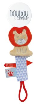 DC3425LION - Choco/mint speenclip - Lion