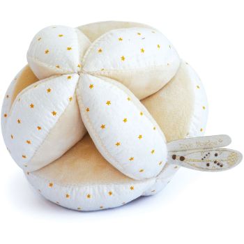 DC3558BEIGE - Dromenvanger - Sensorische ballen met rammelaar Beige