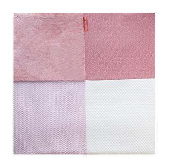 DC3713 - TAPIDOU MOZAIC - Roze en wit
