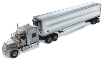 DCM71043 - INTERNATIONALE Lonestar Sleeper W53 6x4 met semi-gekoelde 2 assen