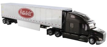 DCM71071 - PETERBILT 579 Zwart met aanhanger