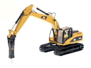 DCM85280 - CATERPILLAR 320D L graafmachine met BRH en chauffeur