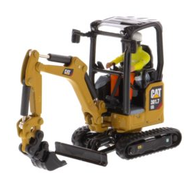 DCM85597 - Nieuwe generatie CATERPILLAR 301.7 CR minigraver met diverse gereedschappen en chauffeur