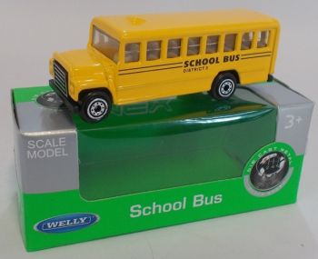 WEL52033W - gele Amerikaanse schoolbus