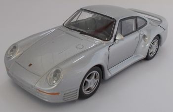 WELPO49720WD - PORSCHE 959 grijs frictiemodel