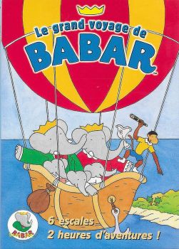 DVDDV3080 - DVD De avonturen van Babar Babars grote reis