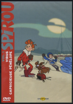 DVD-MTDUP02 - DVD Robbedoes Vol 1 afleveringen Virus en Capricious Penelope