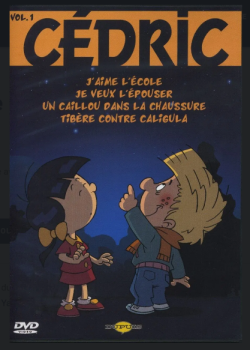 DVD-MTDUP03 - DVD Cédric 4 afleveringen Ik hou van school / ik wil met hem trouwen / Een kiezelsteen in de schoen / Tiberius tegen Caligula