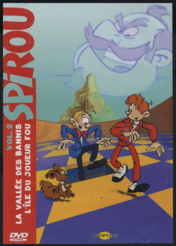 DVD-MTDUP05 - DVD Spirou Vol 2 afleveringen The Valley Of The Banished en The Island Of The Crazy Gambler