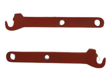 PMAR-51-RP81R - Set van 2 rode hefarmen voor RENAULT Réplicagri