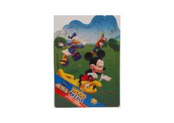 CARG36668-1 - Puzzel 12 stukjes MICKEY en zijn vrienden