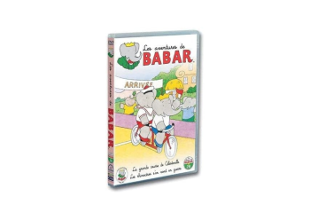 DVDDV1575 - DVD The Adventures of Babar n°28 2 afleveringen The Great Race of Celestville / The rhinos go to war